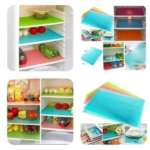 4pcs pvc fridge mats