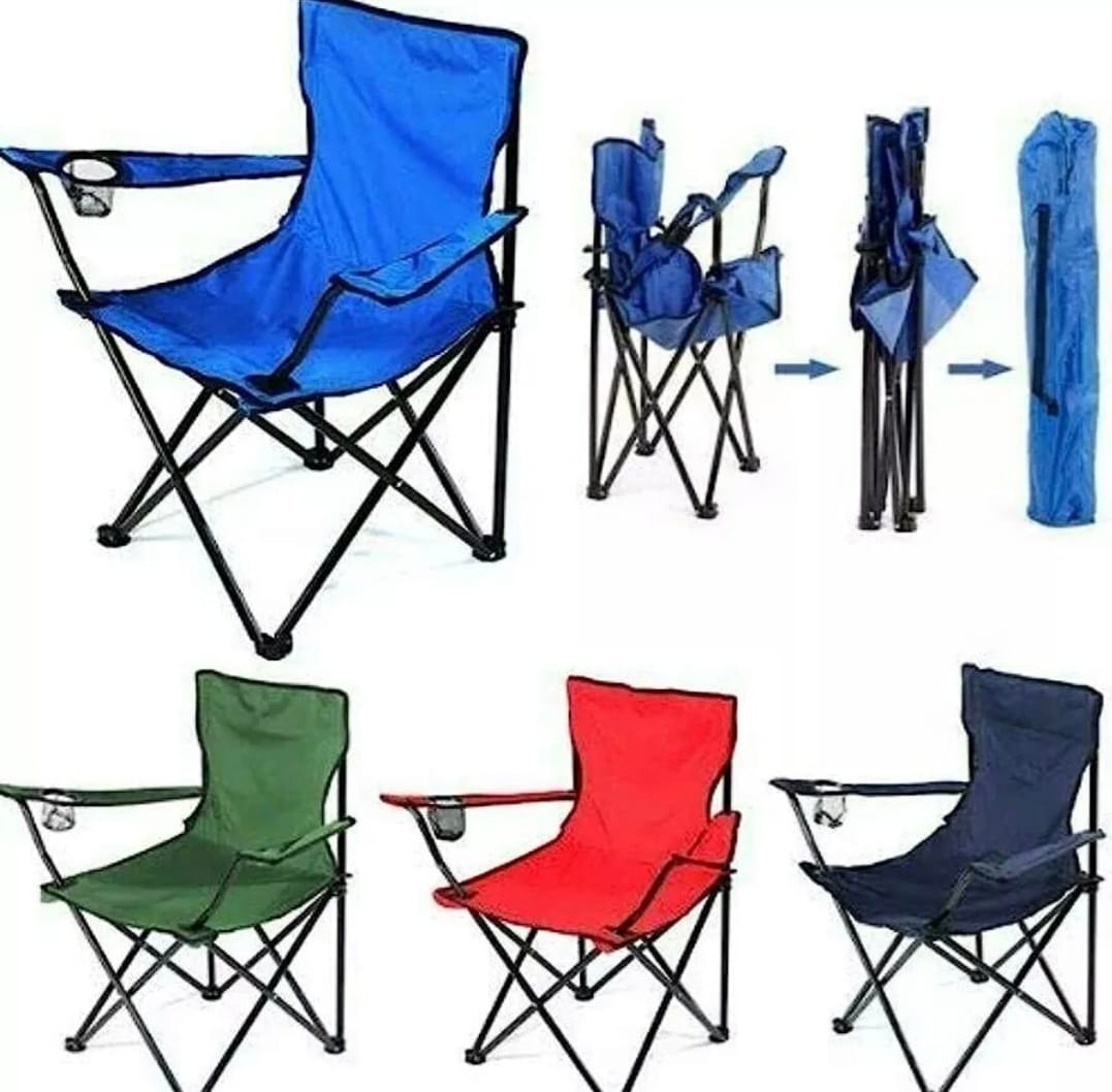 Foldable Camping Chair With Free Carrier Bag