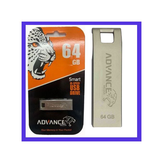 Advance 64GB Flash Disk -Silver