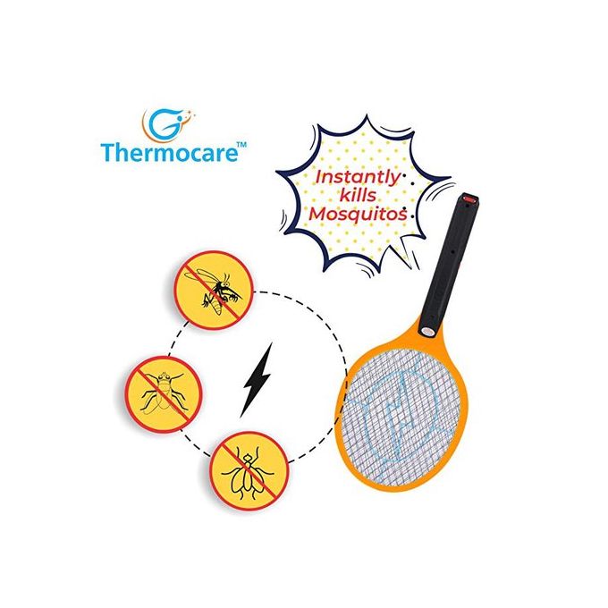 Electric Mosquito Swatter Bat Racket Killer Insect Killer