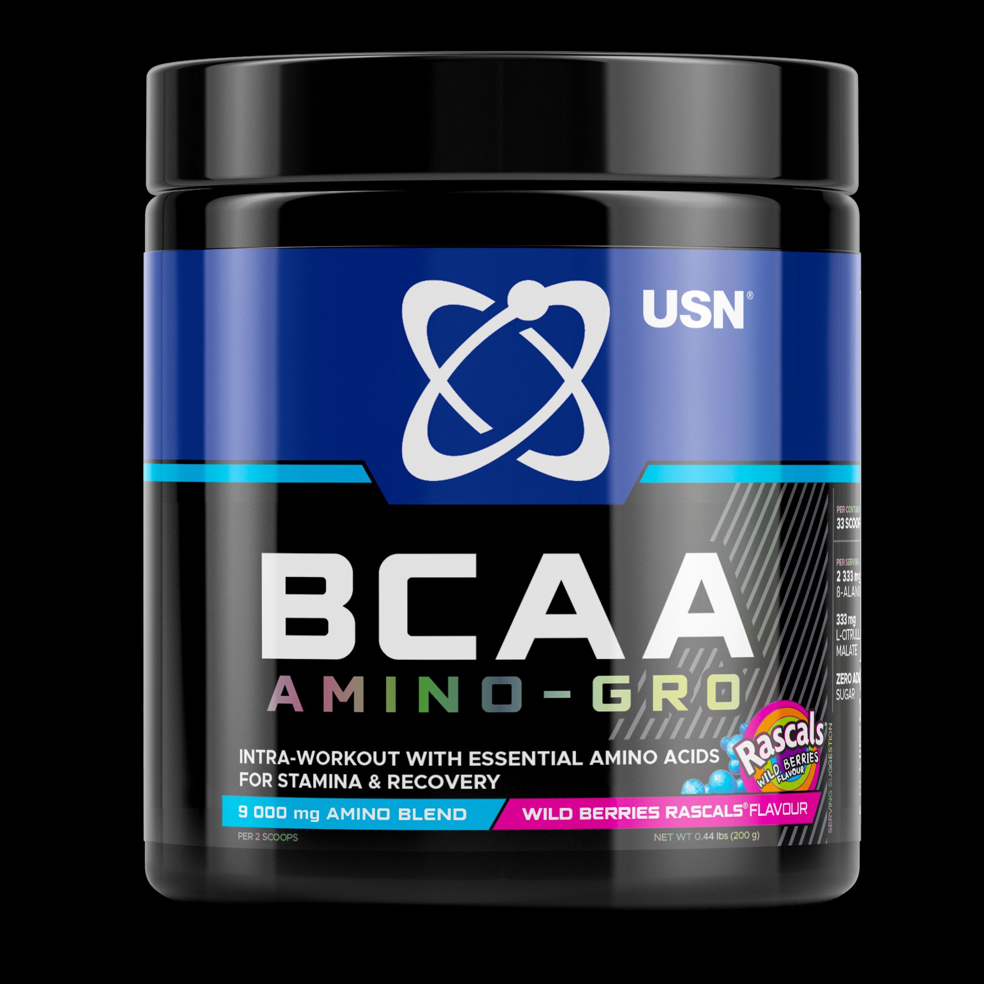 USN BCAA Anabolic Amino-Gro - 200g