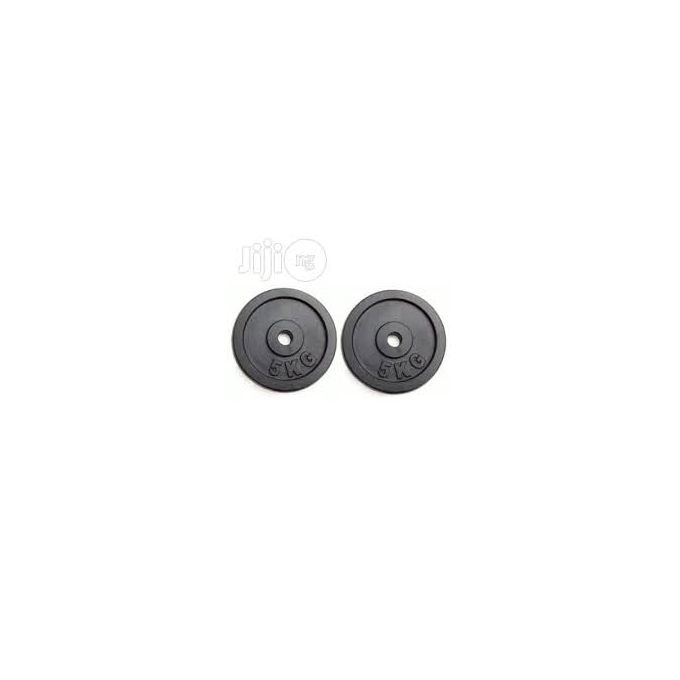 5kg Set Of Barbell Cast Iron Weight Plates