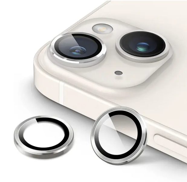 Aluminium Metal Ring Camera Lens Protector for Apple iPhone 15
