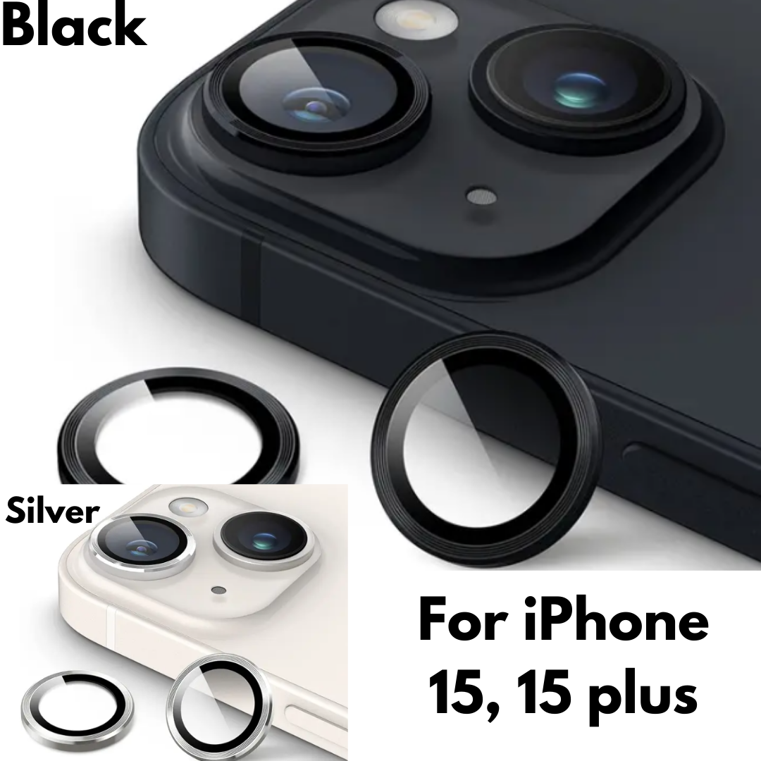 Aluminium Metal Ring Camera Lens Protector for Apple iPhone 15