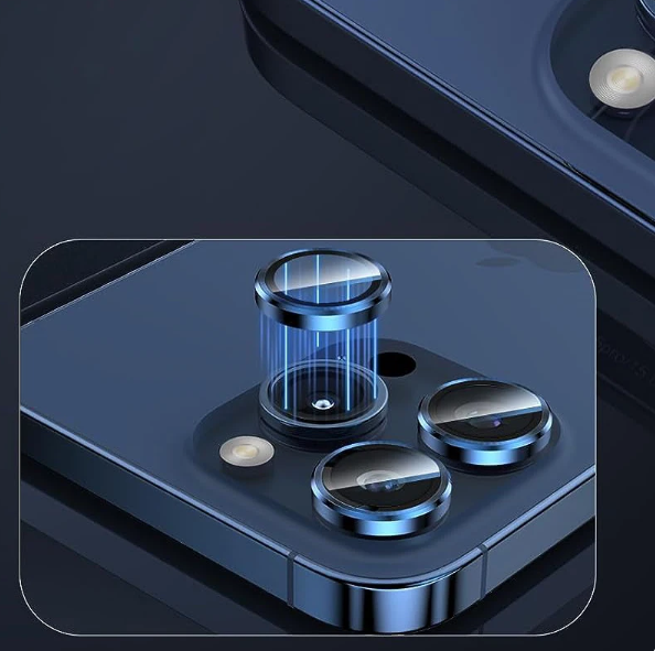 Aluminium Metal Ring Camera Lens Protector for Apple iPhone 15 Pro Max