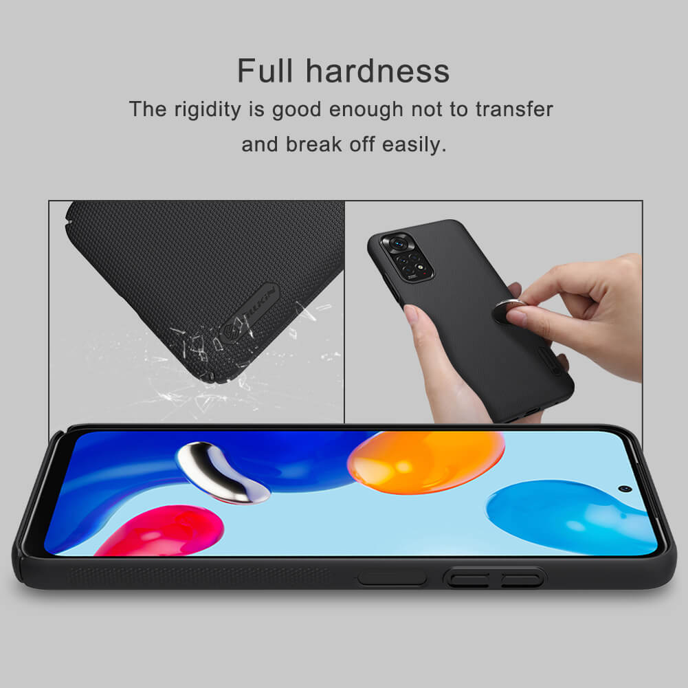 Nillkin Super Frosted Shield Matte Case Cover for Xiaomi Redmi Note 11