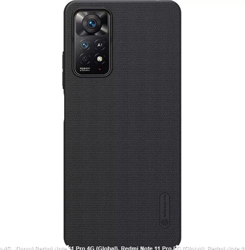 Nillkin Super Frosted Shield Matte Case Cover for Xiaomi Redmi Note 11 Pro