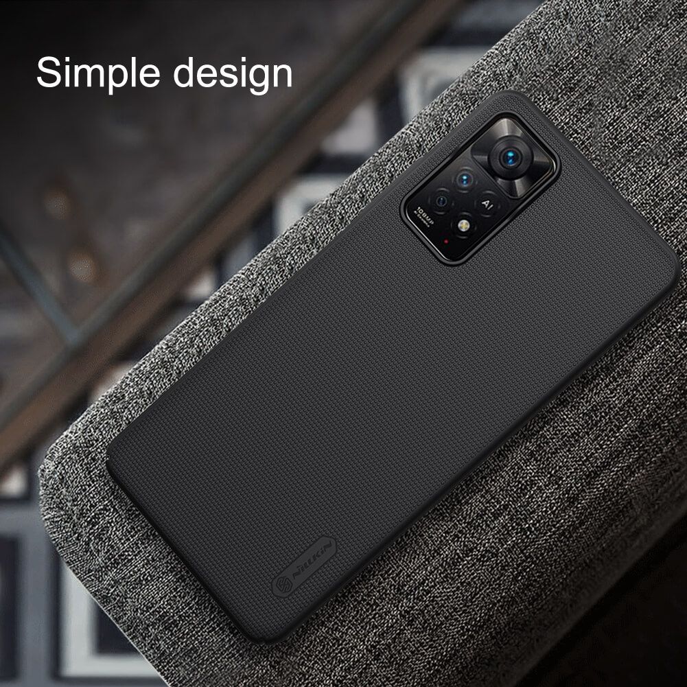 Nillkin Super Frosted Shield Matte Case Cover for Xiaomi Redmi Note 11 Pro