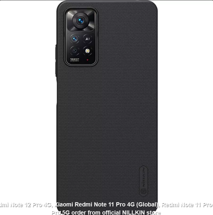 Nillkin Super Frosted Shield Matte Case Cover for Xiaomi Redmi Note 11 Pro 5G