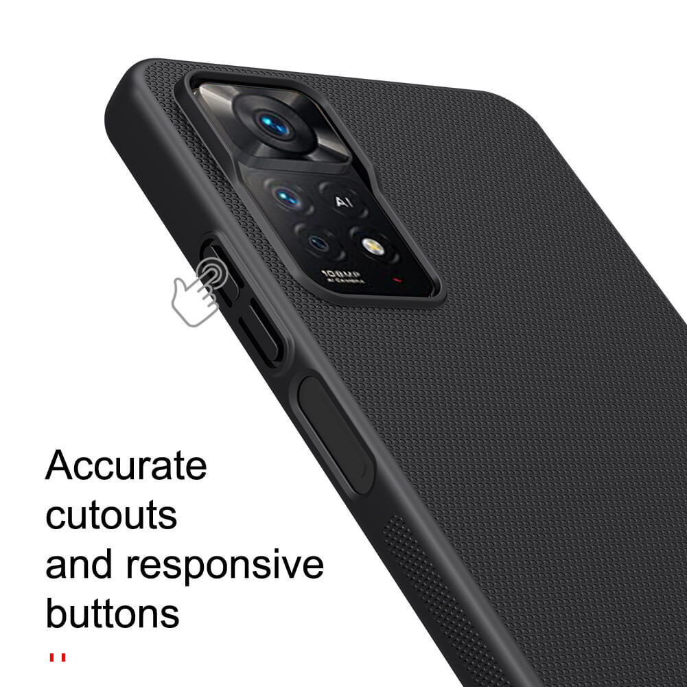 Nillkin Super Frosted Shield Matte Case Cover for Xiaomi Redmi Note 11 Pro 5G