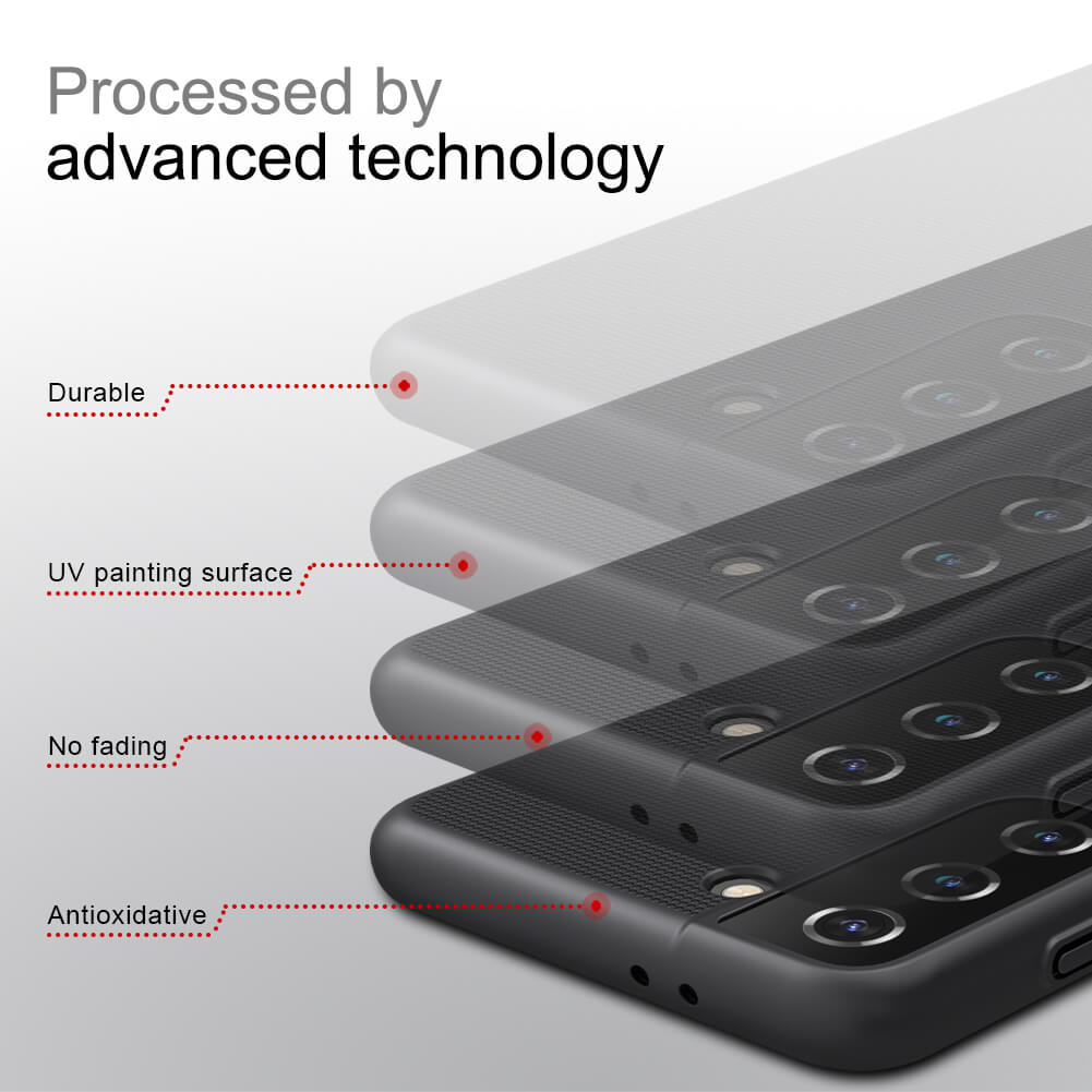 Nillkin Super Frosted Shield Matte Case Cover for Samsung Galaxy S21