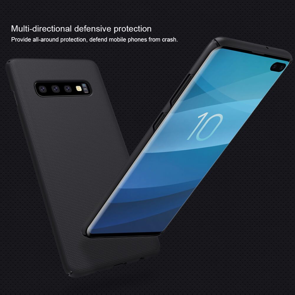 Nillkin Super Frosted Shield Matte Case Cover for Samsung Galaxy S10+
