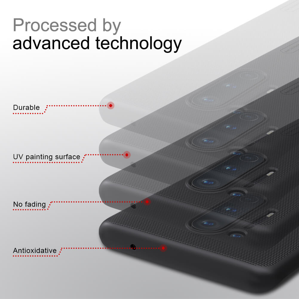 Nillkin Super Frosted Shield Matte Case Cover for OnePlus 8 Pro