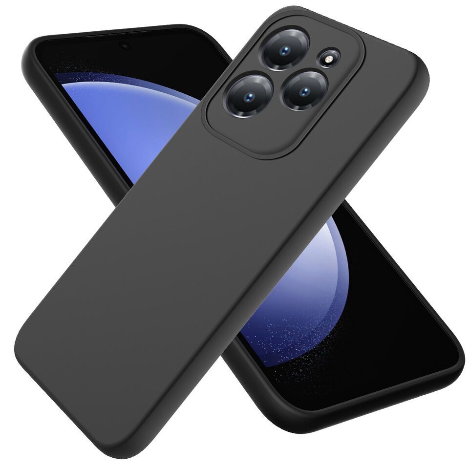 Slim smooth Luxury Shockproof Liquid Soft Silicone TPU Cover Case For Itel S23 PLUS