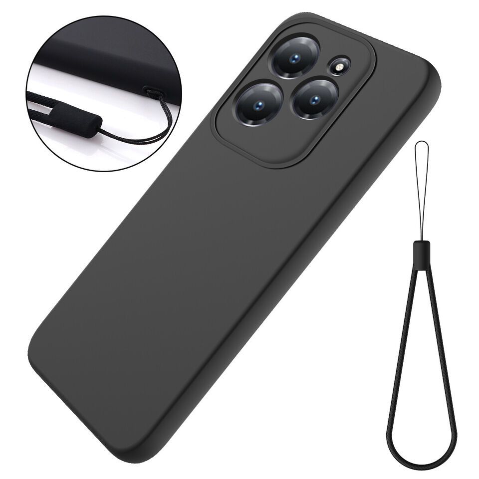 Slim smooth Luxury Shockproof Liquid Soft Silicone TPU Cover Case For Itel S23 PLUS