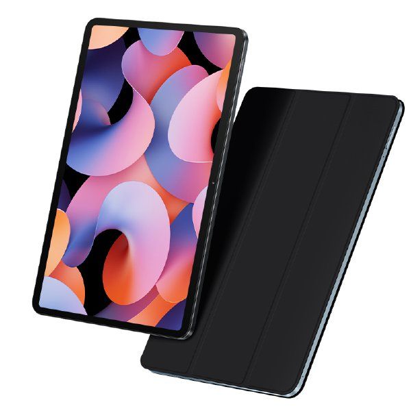 Tri-Fold Smart Magnetic Flip Tablet Leather Case, Shockproof Hard Shell Stand Case Cover with Auto Wake/Sleep for Xiaomi Pad 6 Pro