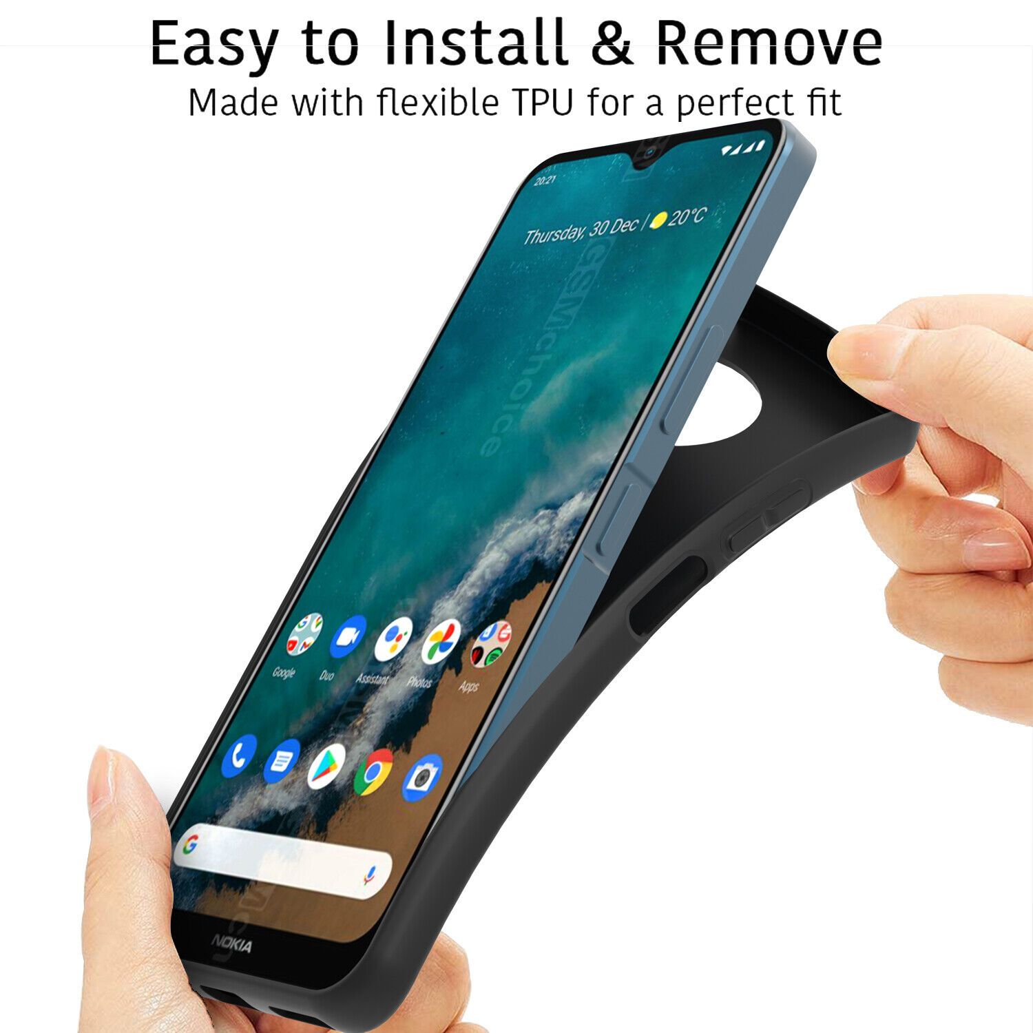 Slim smooth Luxury Shockproof Liquid Soft Silicone TPU Cover Case For Nokia G50
