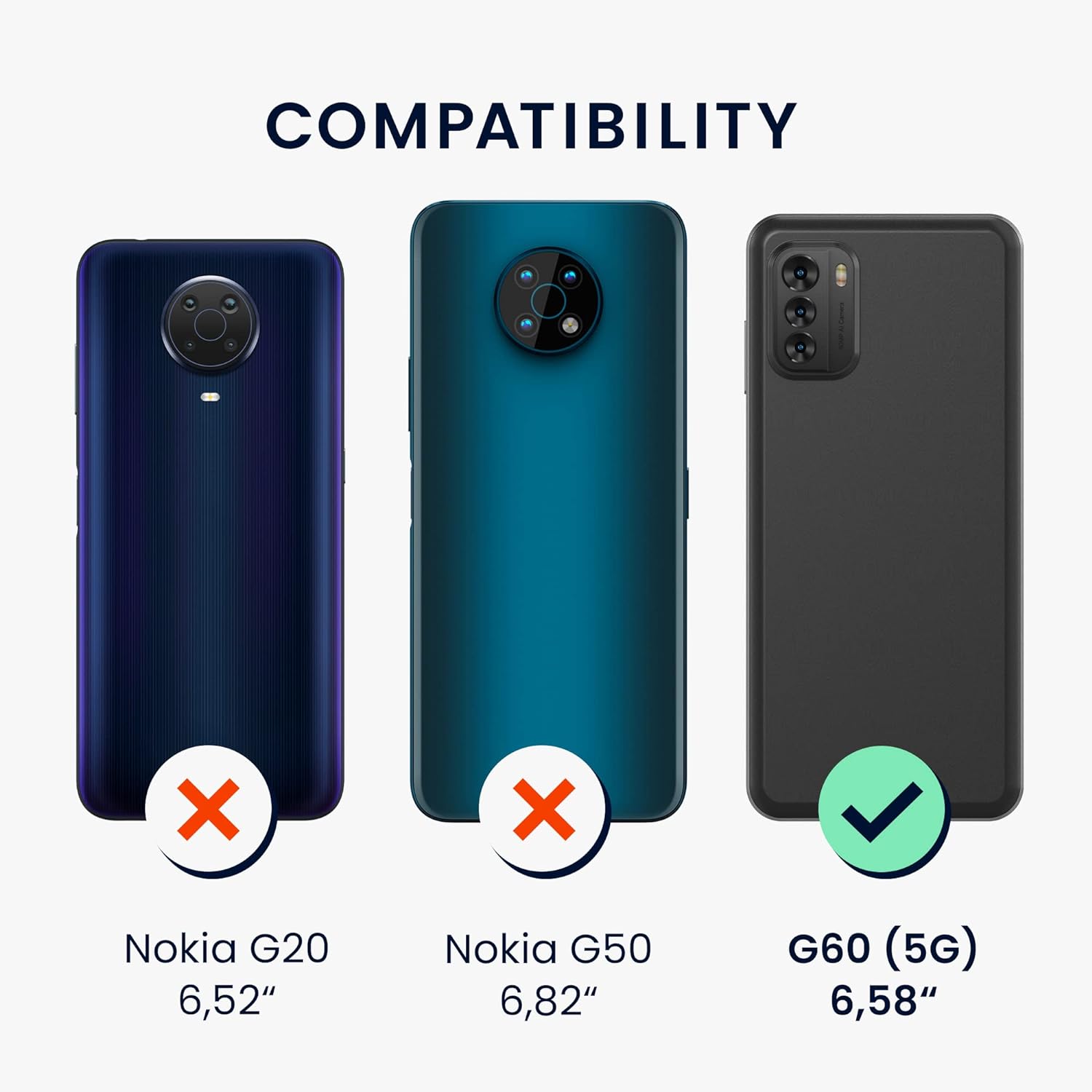 Slim smooth Luxury Shockproof Liquid Soft Silicone TPU Cover Case For Nokia G60