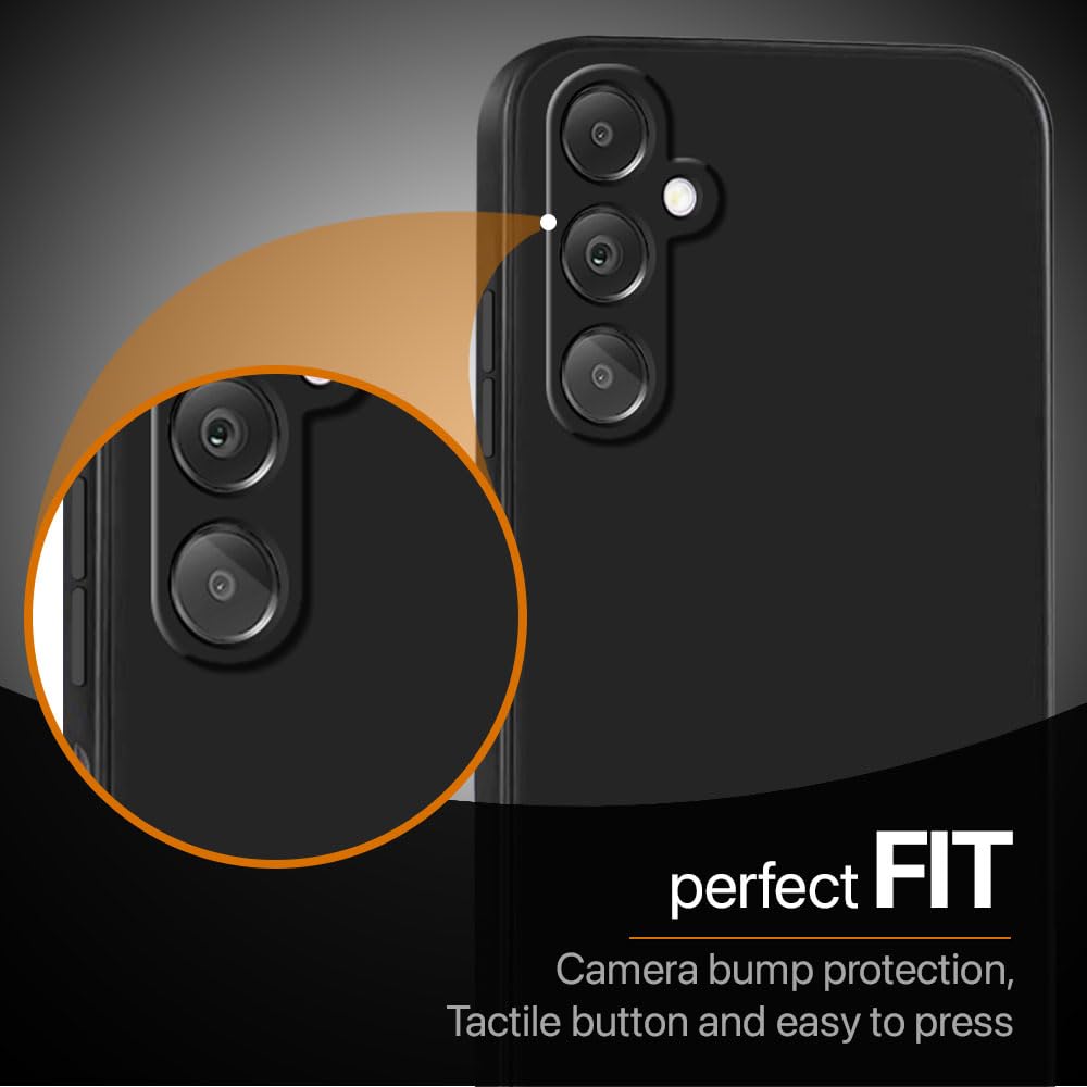 Slim smooth Luxury Shockproof Liquid Soft Silicone TPU Cover Case For Samsung Galaxy A25