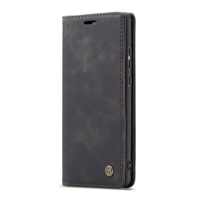 Black Wallet Retro Leather Kickstand Flip Case All-Round Protection Cover Case For Infinix Zero Ultra