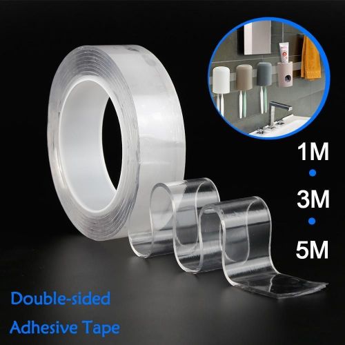 Nano Tape Roll Mounting Magic Double Sided Tape Adhesive-clear