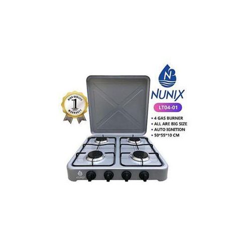 Nunix 4 Burner Table Top Cooker Burner Stove