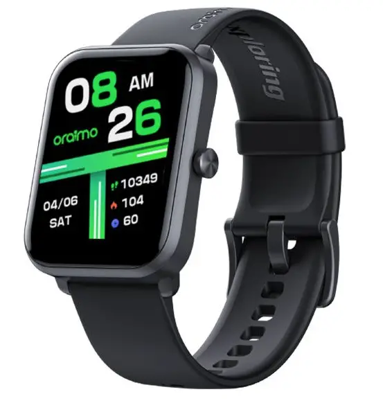 oraimo Watch ES 1.78'AMOLED Screen Bluetooth call IP68 Waterproof Smart Watch with APP control