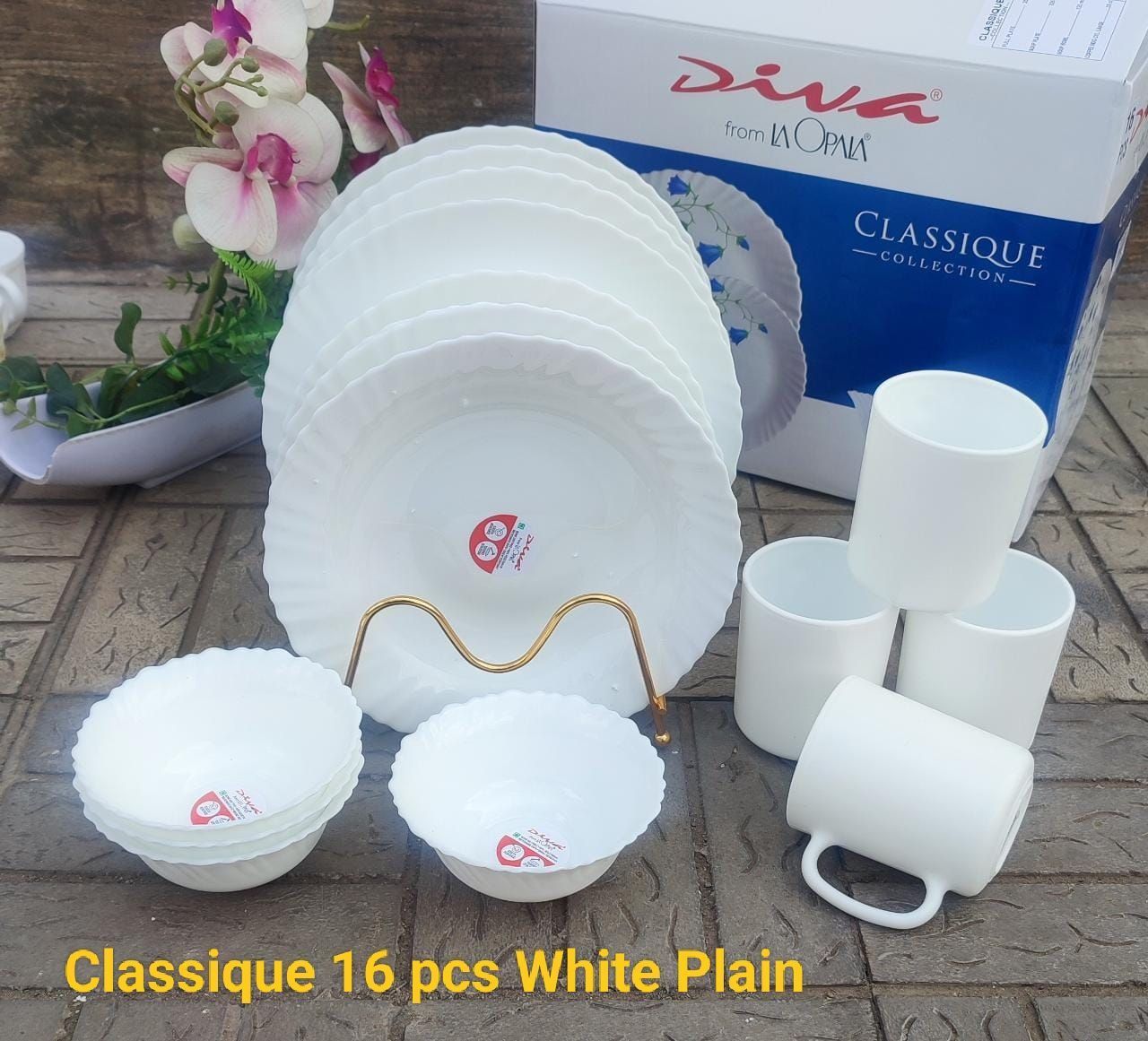 Classique 16 Pcs Classique Dinner Set.