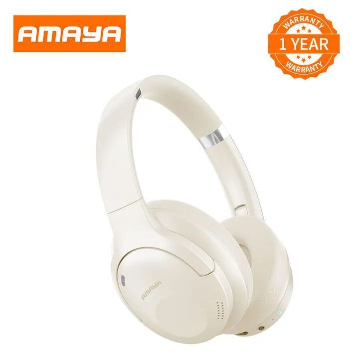 Amaya HD-360BT Active Noise Cancellation (ANC) Over-Ear Wireless Bluetooth Headphones