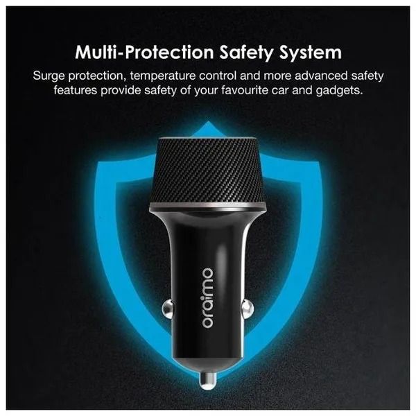 oraimo Highway Dual USB Car Charger