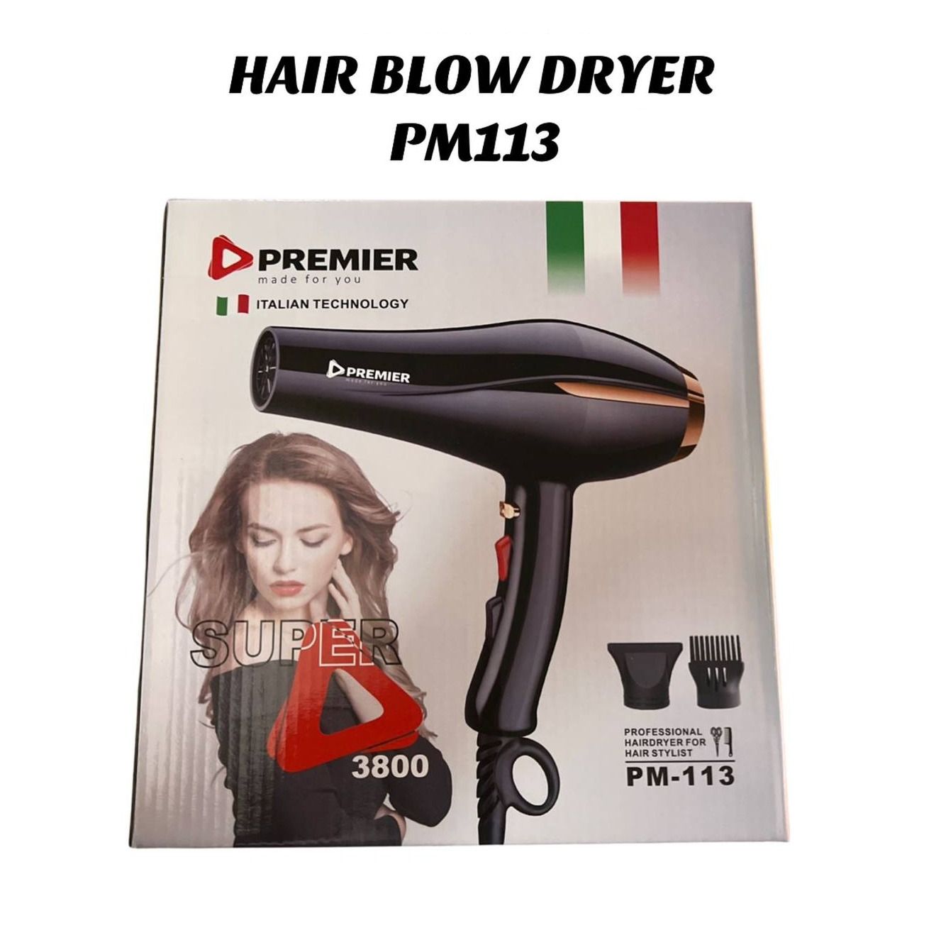 Premier Hair Blower Dryer PM 113