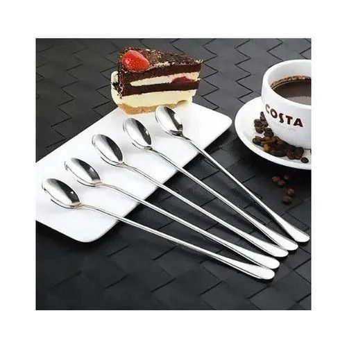 Long Handle Teaspoons Desert Ice Cream Coffee Mixing Coffee Tea Spoon Kitchen Dining Set