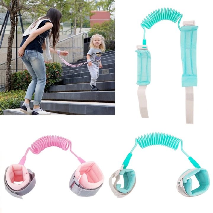 Toddler Anti Lost Wrist Link Leash Safety Harness for Baby Kid Strap Rope Outdoor Walking Hand Belt Anti-lost Luminous wristband