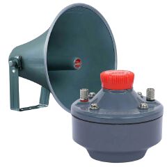 5 Core PA Horn Speaker PMPO Compression Driver Throat Mounting Bracket Included of