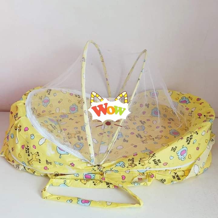 Fashion Portable Foldable Baby Sleeping Nest Cot Mosquito Net