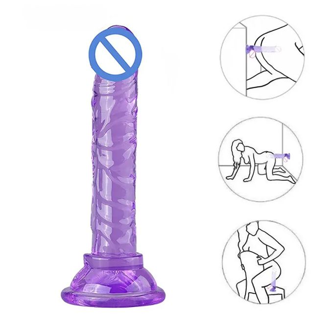 Dilido with Suction Cup Cli_t Sex Toy for Women