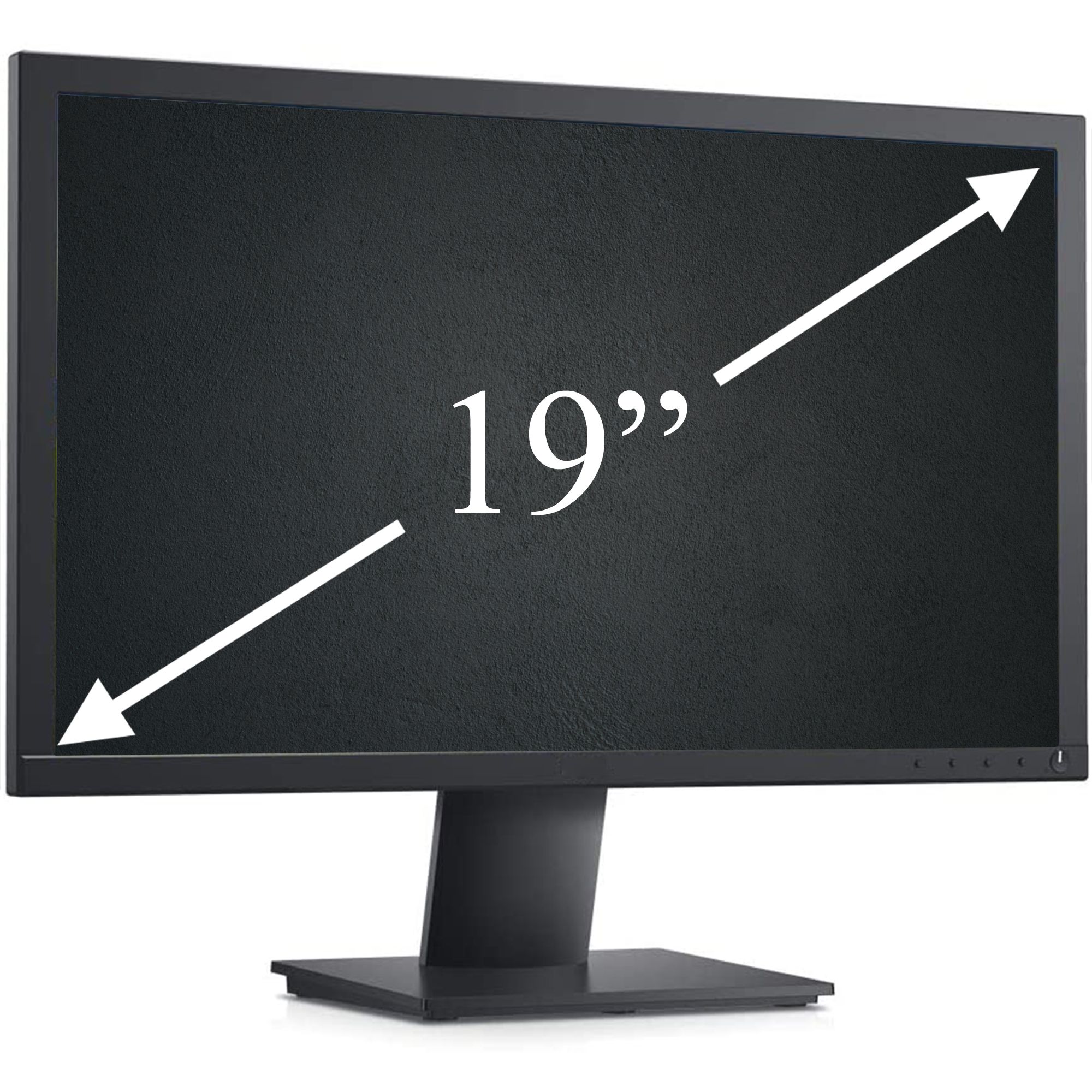 (FULLSET COMPLETE DESKTOP) Refurbished Dell Optiplex 790 SFF+ 19 Inch Monitor Desktop Computer PC Intel i5 - 2400 up to 3.4GHz, 4GB DDR3 500GB HDD HDMI DVD Windows 10 Pro 64-bit Business High