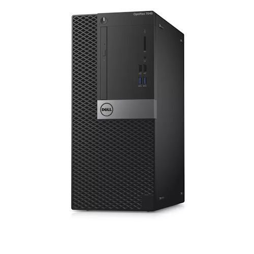 Dell OptiPlex 7040 Mini-Tower Desktop, Intel Core i7-6700, 8GB RAM, 1TB HDD, Graphics 530 4K, HDMI