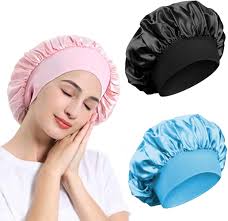 women sleeping head bonnets