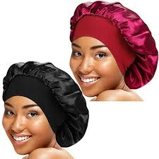 women sleeping head bonnets