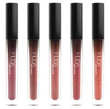 HUDA liquid matte nude lipstick