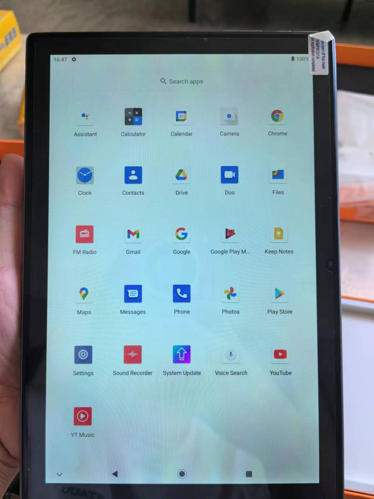 brand new New computer Taipower Android tablet 4GB+128GB, pure Google system, 7000mAh polymer lithium battery 10.1 inches