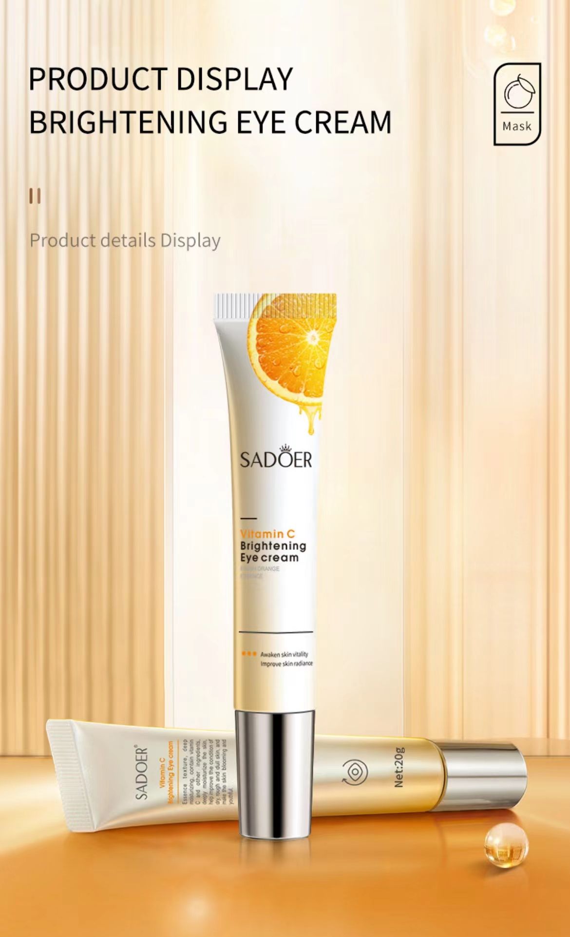 Exclusive discounts for K16 SADOER Vitamin C Brightening Eye Cream