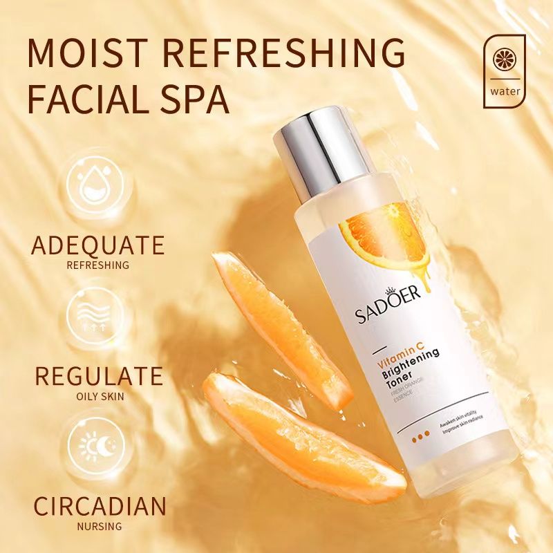 K15 SADOER Vitamin C Skincare Toner Moisturizing and Brightening Toner