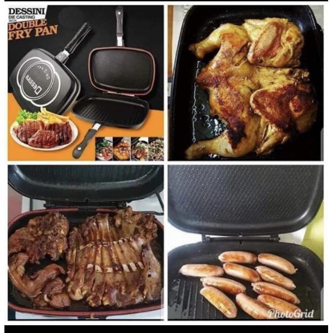 Dessini DOUBLE GRILL PAN NON STICK 40''