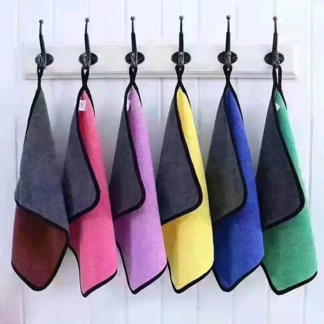 Microfiber Soft Towels Hand Towels Absorbent Towels Wash Cloths12Pcs