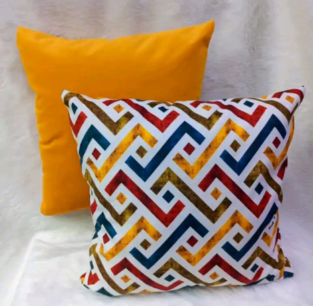 SPECIAL OFFER 5Pcs Throw Pillow Covers Decorative Throw Pillow cases Glam Throw Pillow Cases (Covers Only)- Plain &Pattern Blend