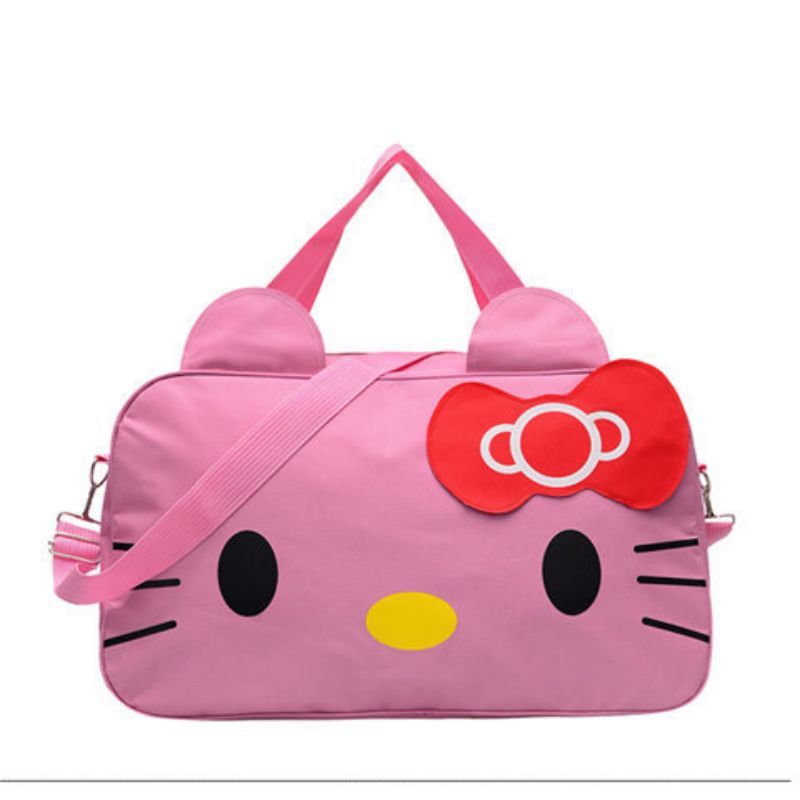 Large Capacity Exquisite Workmanship Leisure Portable Duffel Bag Cartoon Travel Fitness Bag