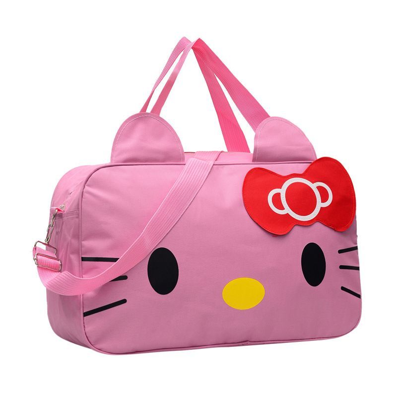 Large Capacity Exquisite Workmanship Leisure Portable Duffel Bag Cartoon Travel Fitness Bag
