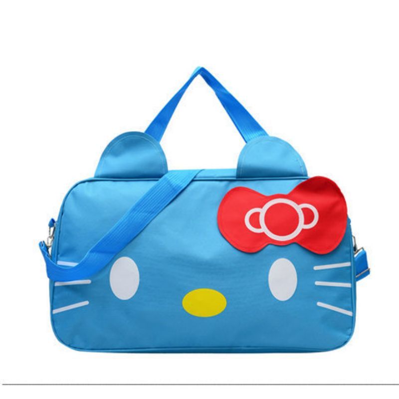 Large Capacity Exquisite Workmanship Leisure Portable Duffel Bag Cartoon Travel Fitness Bag